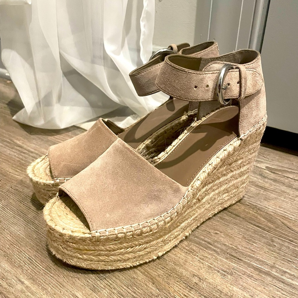 MARC FISHER ESPADRILLE WEDGES